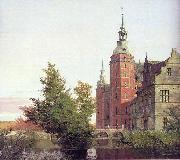 Christen Kobke Frederiksborg Castle Seen from the Northwest Sweden oil painting artist